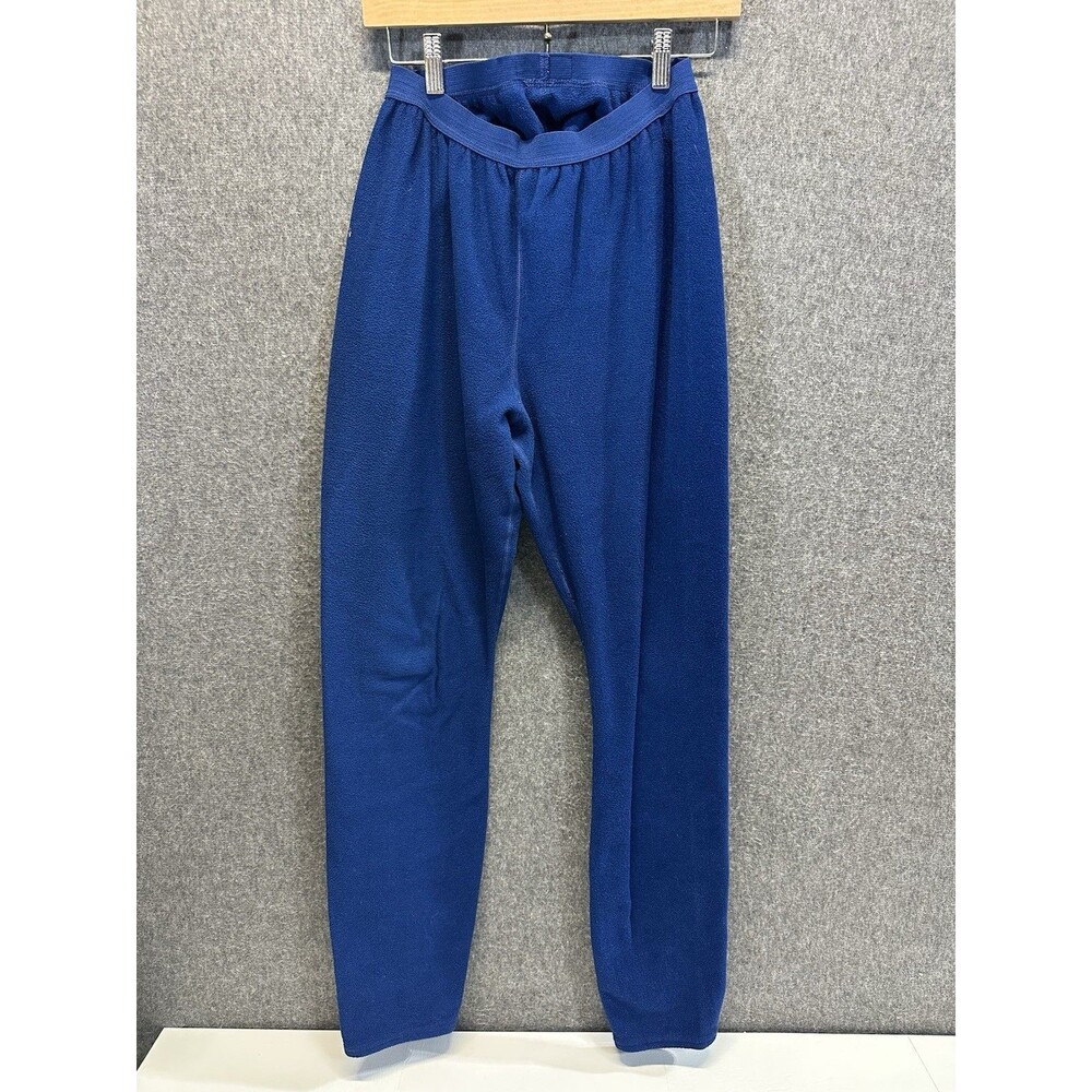 Vintage Patagonia Capilene Fleece Pants Men's Base Layer Thermal Blue L